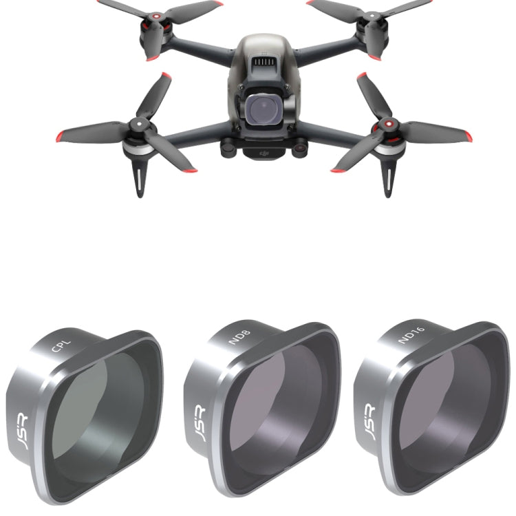 JUNESTAR  Drone Filters For DJI FPV COMBO ,Model: ND4+ND8+ND16+ND32 - Lens Accessories by PMC TechLife | Online Shopping South Africa | PMC TechLife | Buy Now Pay Later Mobicred