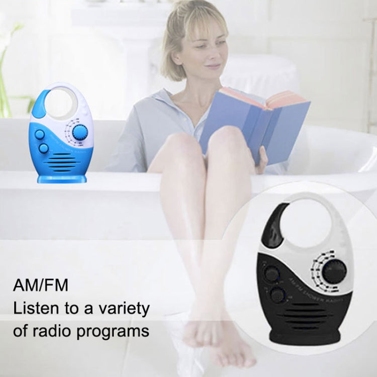 Sayin SY-950 Portable Waterproof Small Radio AM/FM Universal Band Elder Radio(Black) - Radio Player by Sayin | Online Shopping South Africa | PMC TechLife | Buy Now Pay Later Mobicred