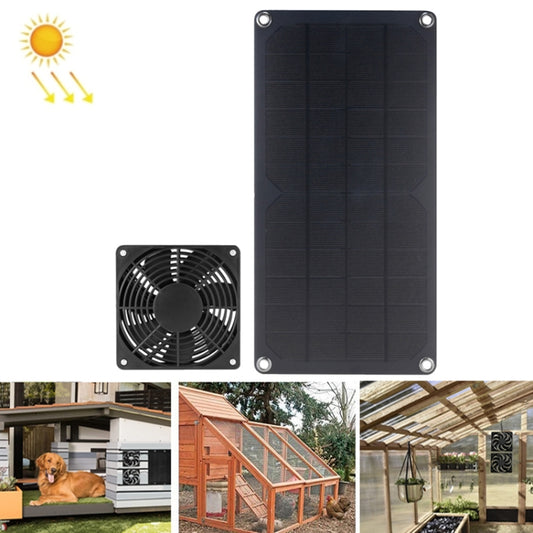 10W High Speed and Long Life Solar Mini Fan Outdoor Pet Exhaust Fan - Others by PMC Jewellery | Online Shopping South Africa | PMC Jewellery | Buy Now Pay Later Mobicred