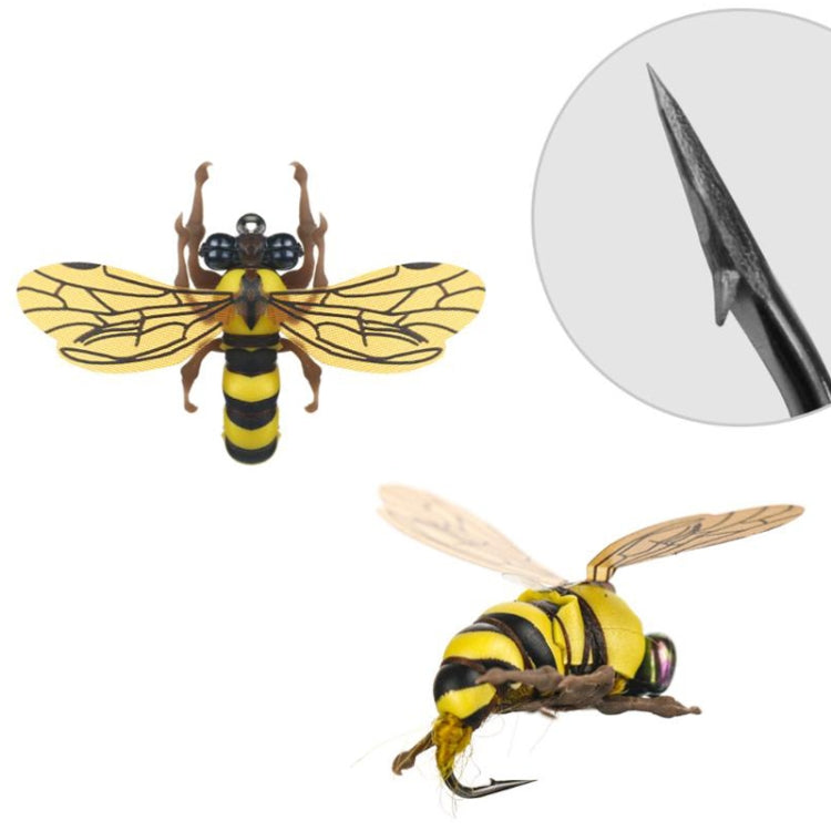 Floating Bionic Bee Road Bait Insect Fake Bait(8-3b) - Fishing Lures by PMC TechLife | Online Shopping South Africa | PMC TechLife