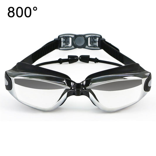 HAIZID HD Anti-fog Waterproof Myopia Swimming Goggles, Color: Myopia 800 Degrees - Swimming Glasses by HAIZID | Online Shopping South Africa | PMC Jewellery | Buy Now Pay Later Mobicred