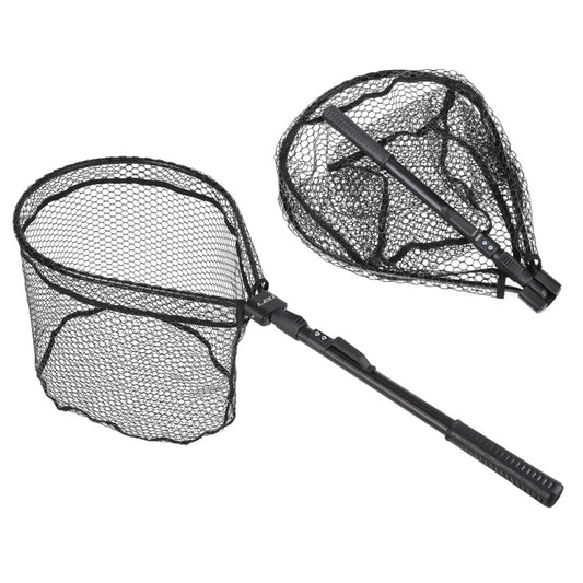 LEO 27984 Aluminum Alloy Quick Folding Fishing Net(Black) - Fishing Net by LEO | Online Shopping South Africa | PMC Jewellery | Buy Now Pay Later Mobicred