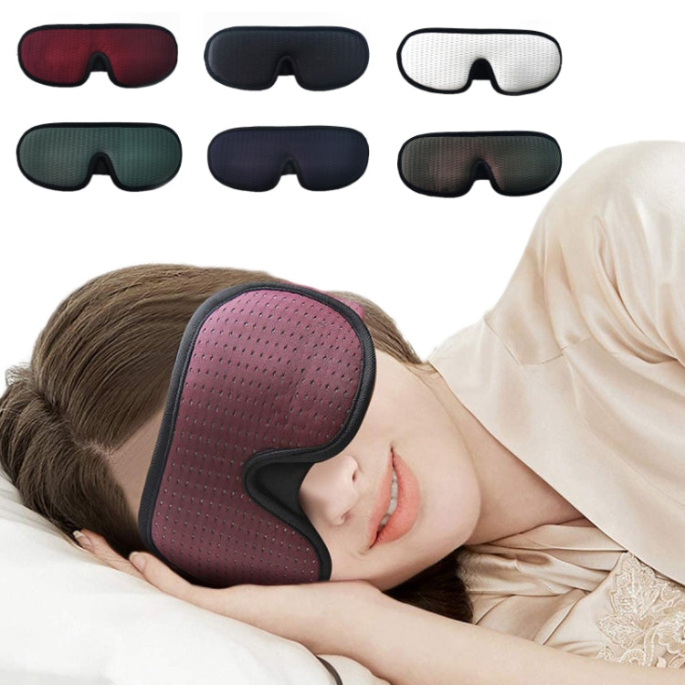 3D Breathable Shading Eye Protection Sleep Eye Mask(Green) - Eye Masks by PMC Jewellery | Online Shopping South Africa | PMC Jewellery