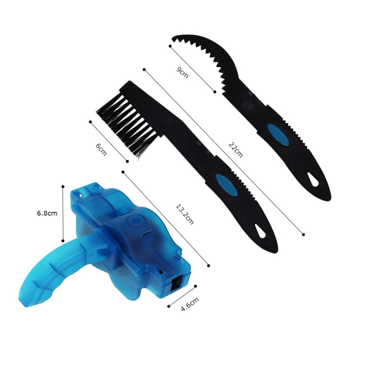 Bike Chain Washer Cleaner Kit Maintenance Tool,Specification: 6 In 1 Brush - Maintenance tools by PMc TechLife | Online Shopping South Africa | PMc TechLife | Buy Now Pay Later Mobicred