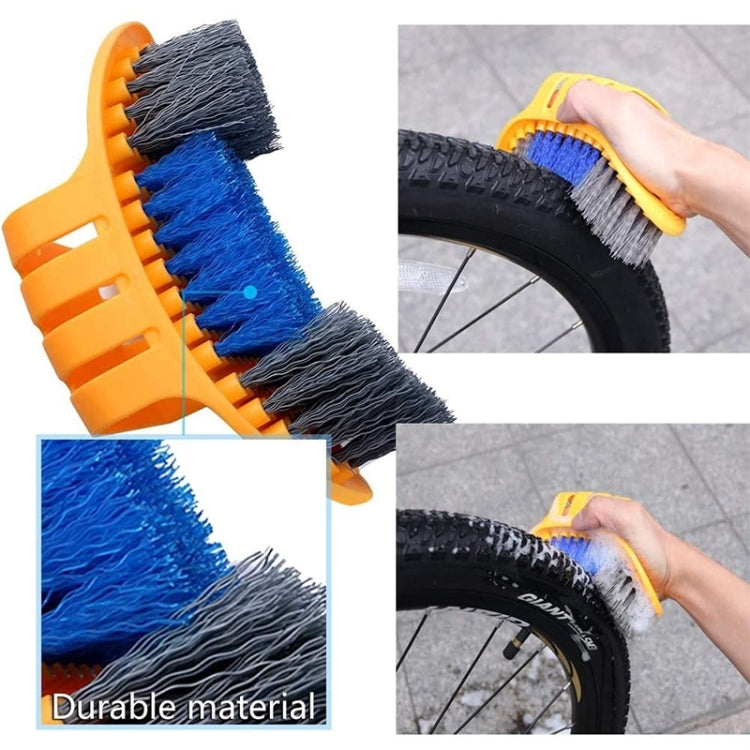 Bike Chain Washer Cleaner Kit Maintenance Tool,Specification: 6 In 1 Brush - Maintenance tools by PMc TechLife | Online Shopping South Africa | PMc TechLife | Buy Now Pay Later Mobicred