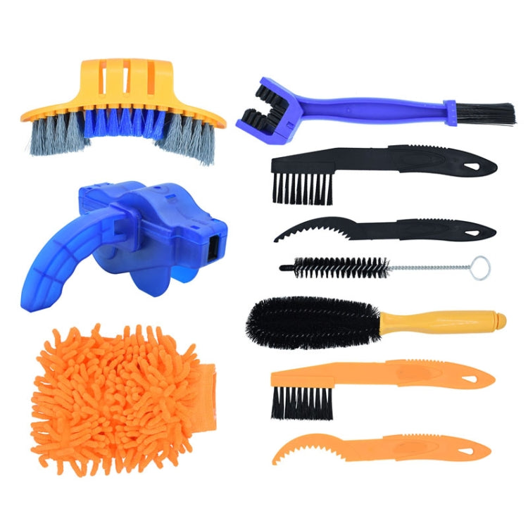 Bike Chain Washer Cleaner Kit Maintenance Tool,Specification: 10 In 1 - Maintenance tools by PMc TechLife | Online Shopping South Africa | PMc TechLife | Buy Now Pay Later Mobicred