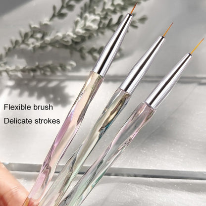 Aurora Ice Transparent Nail Drawing Pen Light Therapy Paint Pen Drawing Pen - Nail Art Equipment by PMC Jewellery | Online Shopping South Africa | PMC Jewellery | Buy Now Pay Later Mobicred