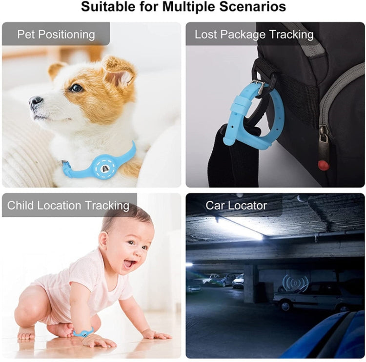 Pet Luminous Collar Locator Cover for Airtag, Specification: S(Luminous Green) - free shipping - PMc TechLife - Order now!