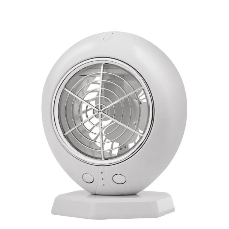 Home Office Portable Desktop Spray Fan Air Cooler, Spec: Plug-in Model(White) - Electric Fans by PMC Jewellery | Online Shopping South Africa | PMC Jewellery