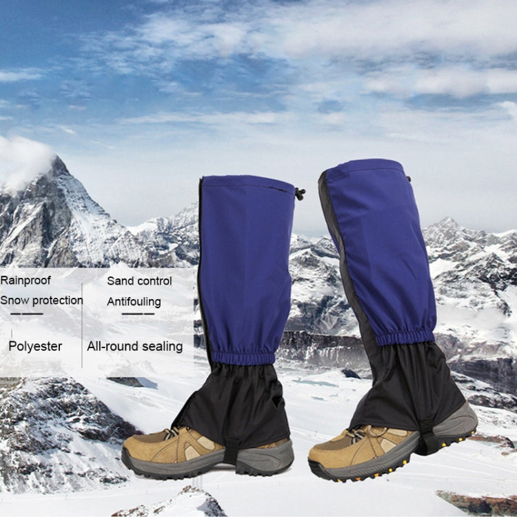 Outdoor Snow Desert Sand-proof Waterproof Foot Cover, Spec: Extended (Royal Blue) - Mountaineering Outfit by PMC Jewellery | Online Shopping South Africa | PMC Jewellery