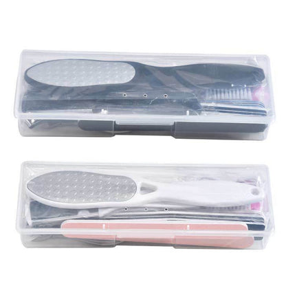 DT17-1 17 In 1 Pedicure Kit Foot File And Grinder Exfoliating Manicure And Pedicure Tools(Black) - Grinding Tools & Accessories by null | Online Shopping South Africa | PMC Jewellery | Buy Now Pay Later Mobicred