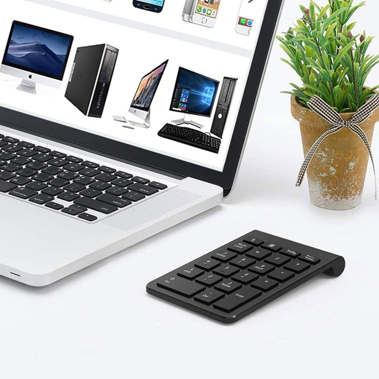 BT304 22 Keys Laptop Mini Wireless Keyboard, Spec: 2.4G (Gold) - Wireless Keyboard by PMC Jewellery | Online Shopping South Africa | PMC Jewellery | Buy Now Pay Later Mobicred