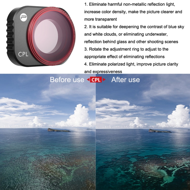CPL PGYTECH Filter Protecting Lens And Sensor For DJI Mini 3 Pro - Mavic Lens Filter by PGYTECH | Online Shopping South Africa | PMC Jewellery