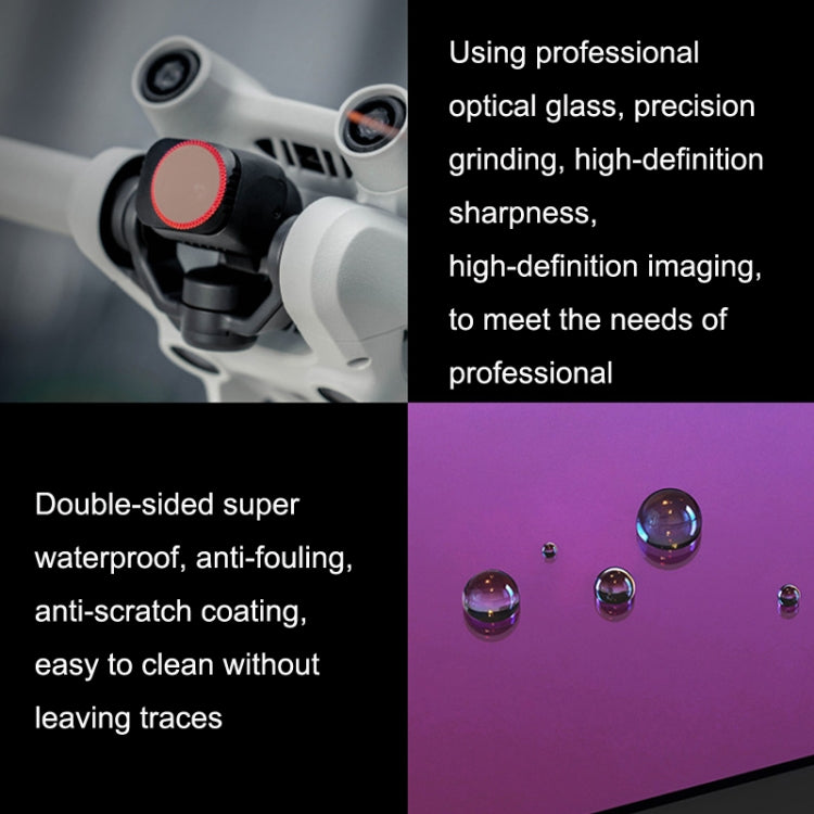 ND8+ND16+ND32+ND64 PGYTECH Filter Protecting Lens And Sensor For DJI Mini 3 Pro - free shipping - PMC TechLife - Order now!