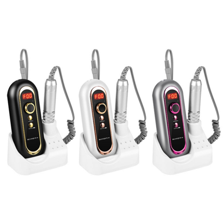 BLUEQUE Plug-in Portable Nail Art Carbon Brush Grinder, Specification: EU Plug (Gray) - Grinding Tools & Accessories by PMC TechLife | Online Shopping South Africa | PMC TechLife