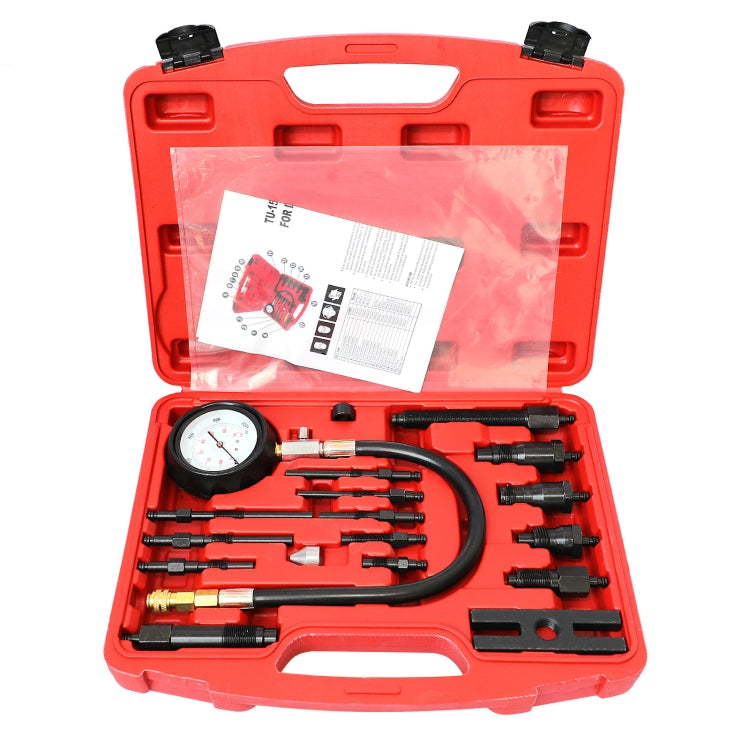 18 PCS / Set TU-15B Diesel Cylinder Pressure Meter Cylinder Pressure Detection Tool - Tire Pressure Gauges by PMC TechLife | Online Shopping South Africa | PMC TechLife