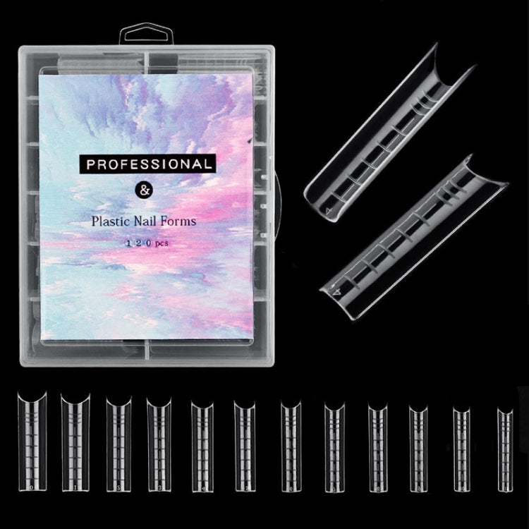 2 Boxes Nail Crystal Rapid Light Therapy Extension Nail Model, Shape: 120 PCS 07 - Nail Stickers by PMC Jewellery | Online Shopping South Africa | PMC Jewellery | Buy Now Pay Later Mobicred