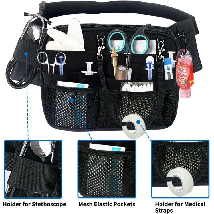 Nurses Tools Storage Bag Portable Multifunctional Nurse Pack Bag - Waist Bags by PMC Jewellery | Online Shopping South Africa | PMC Jewellery