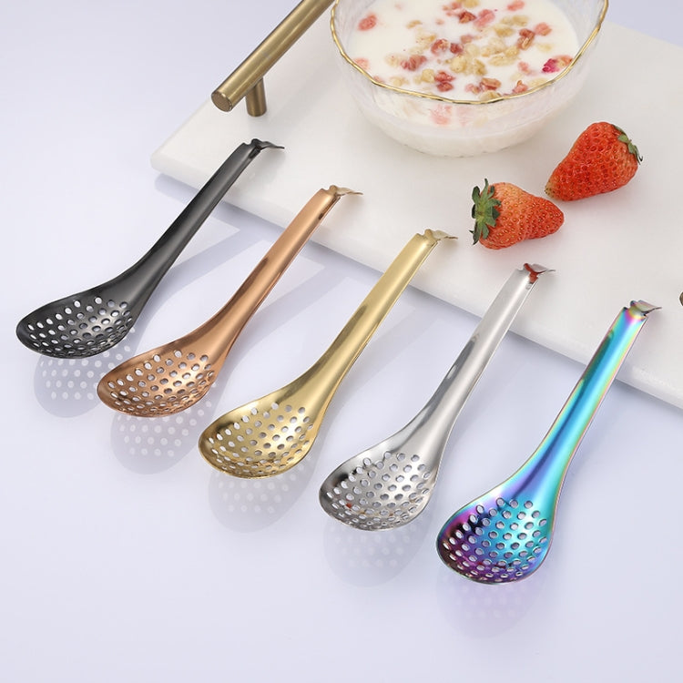 2 PCS 304 Stainless Steel Small Caviar Colander Molecular Cooking Spoon, Color: Colored - Gadgets by PMC Jewellery | Online Shopping South Africa | PMC Jewellery | Buy Now Pay Later Mobicred