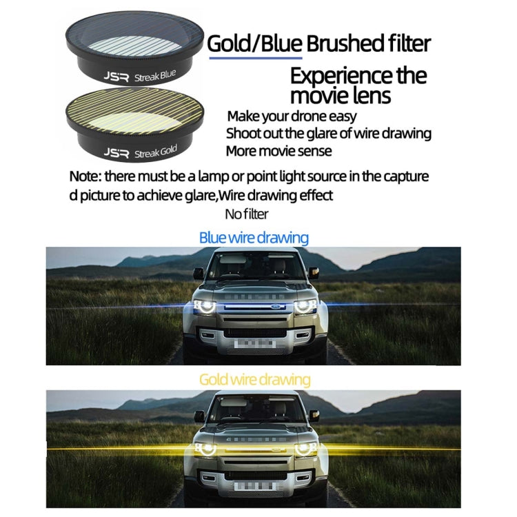 JSR  Drone Filter Lens Filter For DJI Avata,Style: Brushed Gold - free shipping - PMC TechLife - Order now!