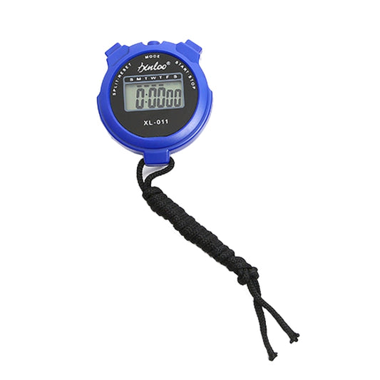 XINLOO XL-011 Display Single Memory Stopwatch Running Fitness Training Electronic Timer(Blue) - Pedometer by null | Online Shopping South Africa | PMC Jewellery