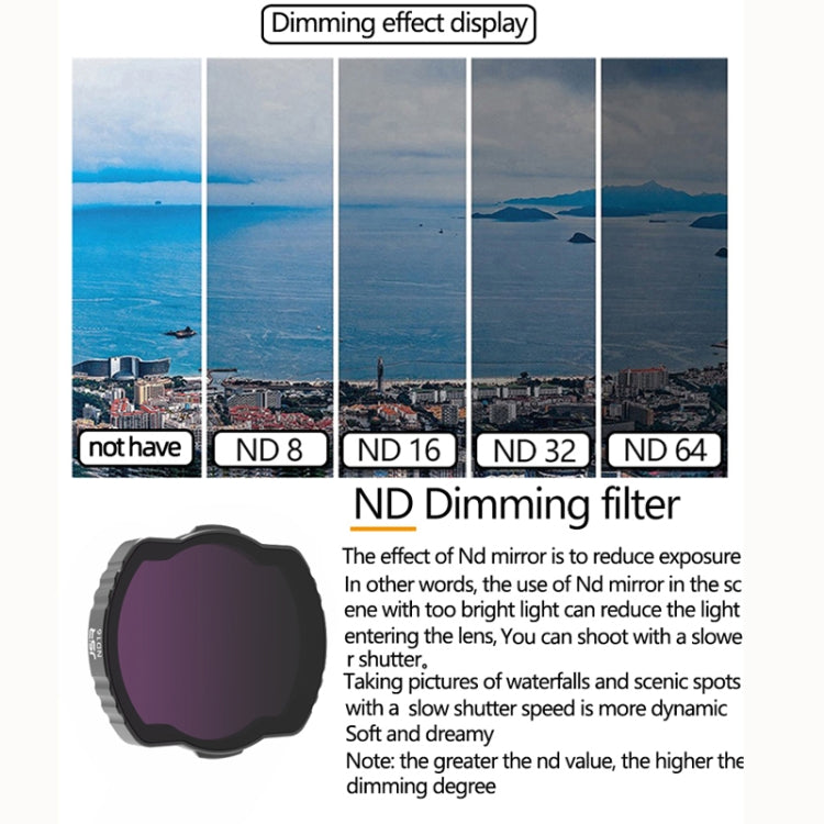 JSR  Adjustable Filter For DJI Avata,Style:  ND32PL - Lens Filter by JSR | Online Shopping South Africa | PMC TechLife | Buy Now Pay Later Mobicred
