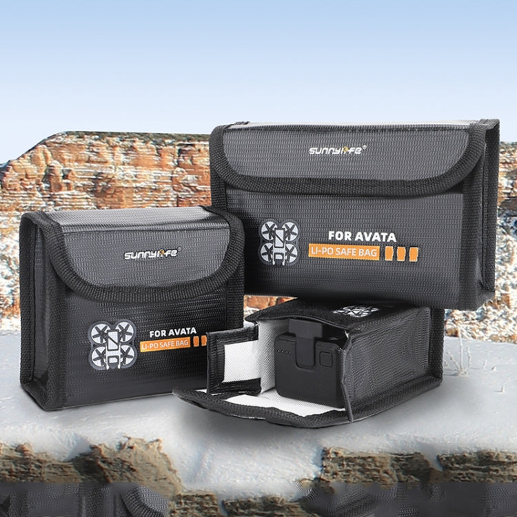 Sunnylife AT-DC479 Put 3 Batteries Battery Explosion-proof Bag For DJI Avata -  by PMC Jewellery | Online Shopping South Africa | PMC Jewellery | Buy Now Pay Later Mobicred