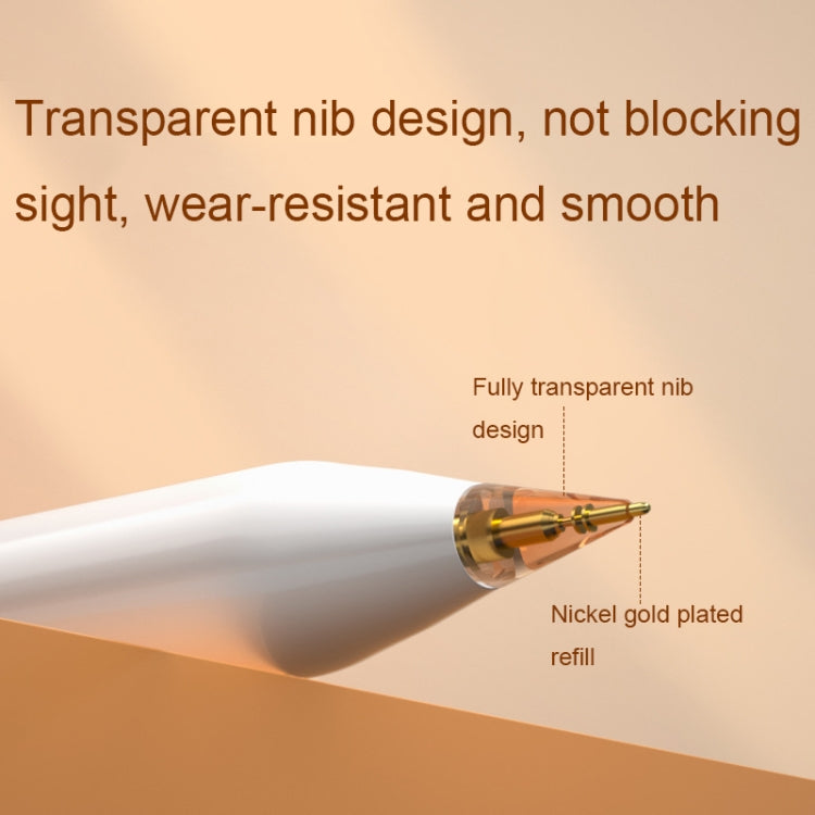 For Apple Pencil 1/2 2pcs Stylus Transparent Replacement Needle Nib, Spec: Extended (Gold) - Pencil Accessories by PMc TechLife | Online Shopping South Africa | PMc TechLife | Buy Now Pay Later Mobicred