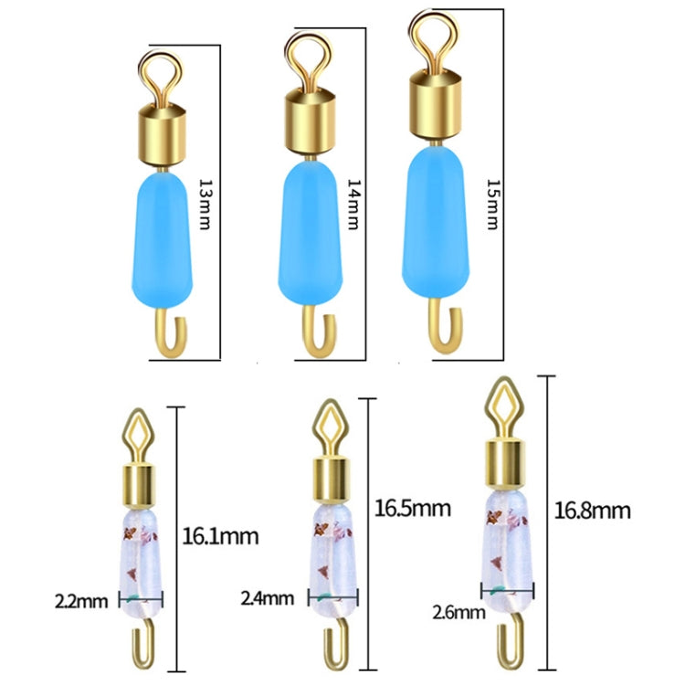 50 PCS HS-052 Silicone Eight-Shaped Ring Connector, Specification: Small(Blue) - Others by PMC TechLife | Online Shopping South Africa | PMC TechLife
