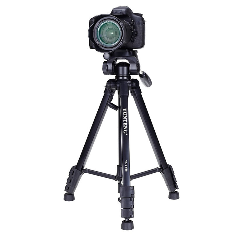 YUNTENG VCT-668RM Portable SLR Camera Tripod Mobile Phone Live Broadcast Support(Black) - free shipping - PMC TechLife - Order now!