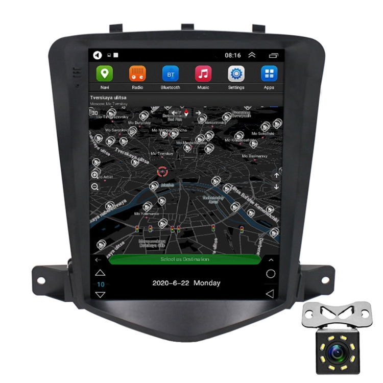 For Chevrolet Cruze 9.7 inch Navigation Integrated Machine, Style: Standard+8 Light Camera(1+16G) - Car MP3 & MP4 & MP5 by PMC TechLife | Online Shopping South Africa | PMC TechLife | Buy Now Pay Later Mobicred