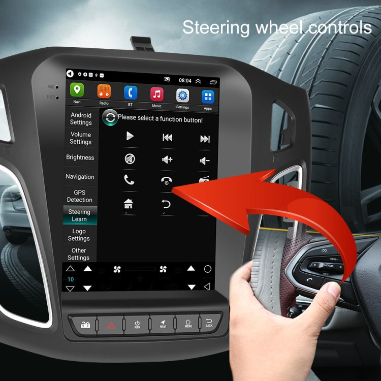For Ford Focus 9.7 inch Android WiFi Car Integrated Machine, Style: Standard+4 Light Camera(2+64G) - Car MP3 & MP4 & MP5 by PMC TechLife | Online Shopping South Africa | PMC TechLife | Buy Now Pay Later Mobicred