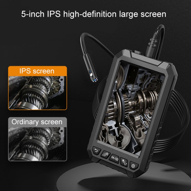 5 Inch IPS HD Endoscope With Screen For Industrial Pipeline Inspection And Auto Repair -  by PMC Jewellery | Online Shopping South Africa | PMC Jewellery | Buy Now Pay Later Mobicred