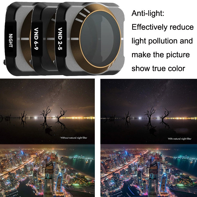 JSR For DJI Mavic Air 2 Motion Camera Filter, Style: UV+CPL+ND8+ND16+ND32+ND64 - Mavic Lens Filter by JSR | Online Shopping South Africa | PMC Jewellery | Buy Now Pay Later Mobicred