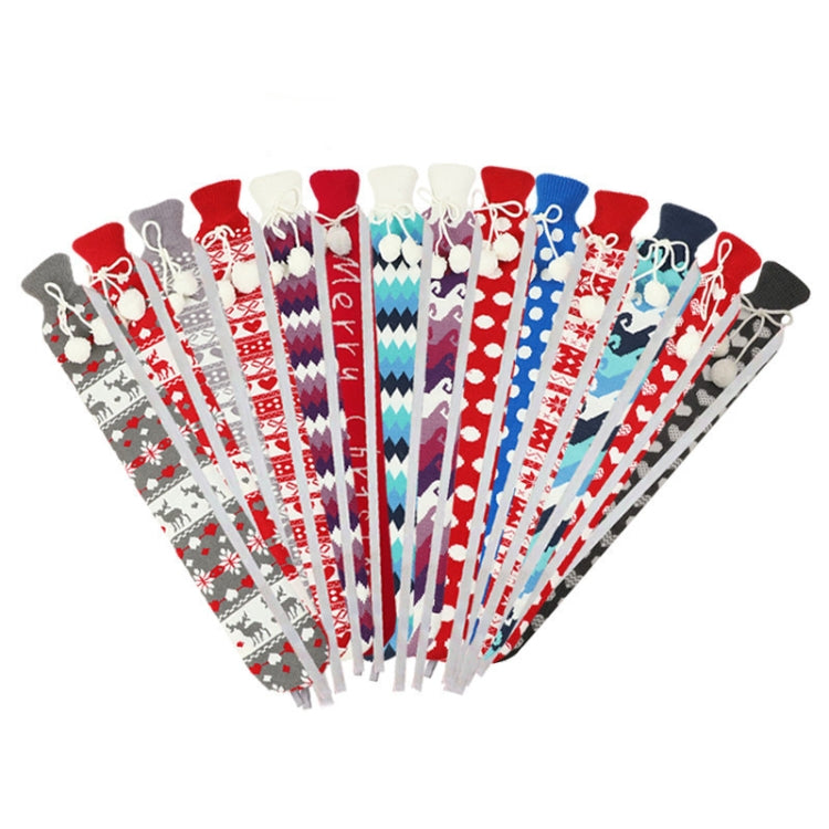 2L Long-strip Multifunctional Water-filled Rubber Hot Water Bags, Spec: Red White Dot - Hot Water Bags by PMC TechLife | Online Shopping South Africa | PMC TechLife | Buy Now Pay Later Mobicred