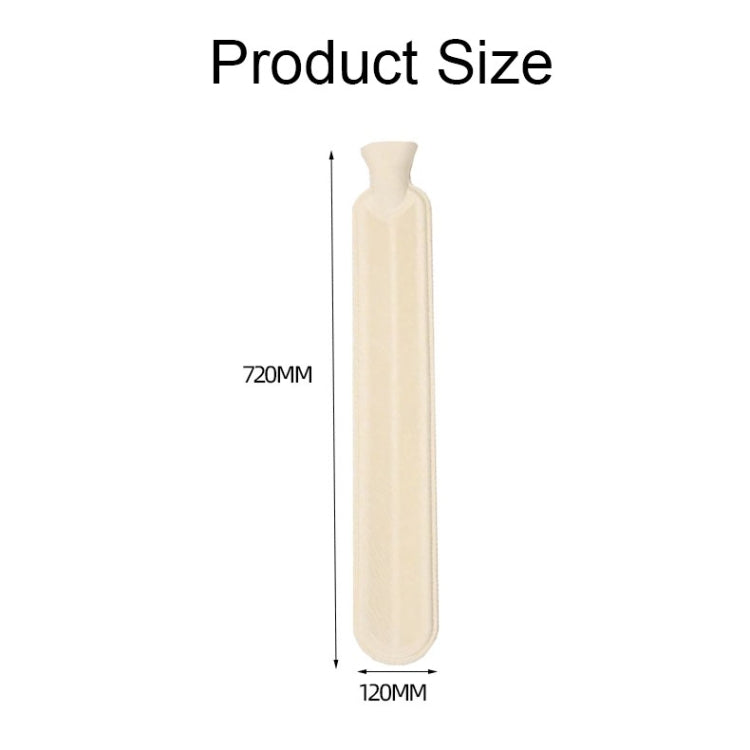 2L Long-strip Multifunctional Water-filled Rubber Hot Water Bags, Spec: Gradient Purple - Hot Water Bags by PMC TechLife | Online Shopping South Africa | PMC TechLife | Buy Now Pay Later Mobicred