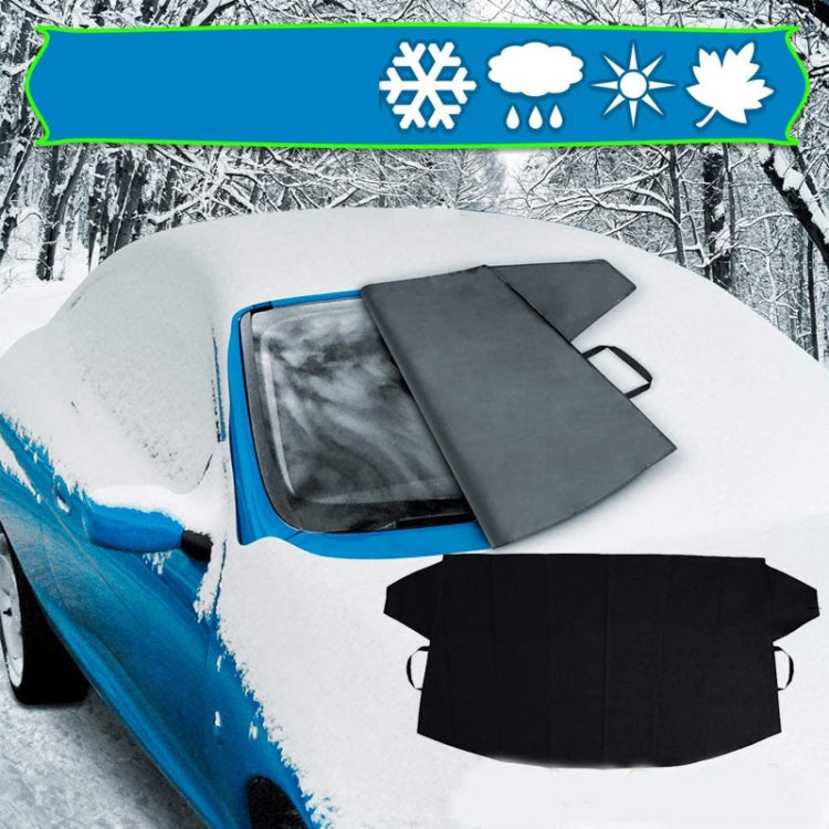 600D Oxford Cloth Car Snow Block Waterproof Windshield Coverings L 220 x 140cm - Window Foils & Solar Protection by PMC Jewellery | Online Shopping South Africa | PMC Jewellery | Buy Now Pay Later Mobicred