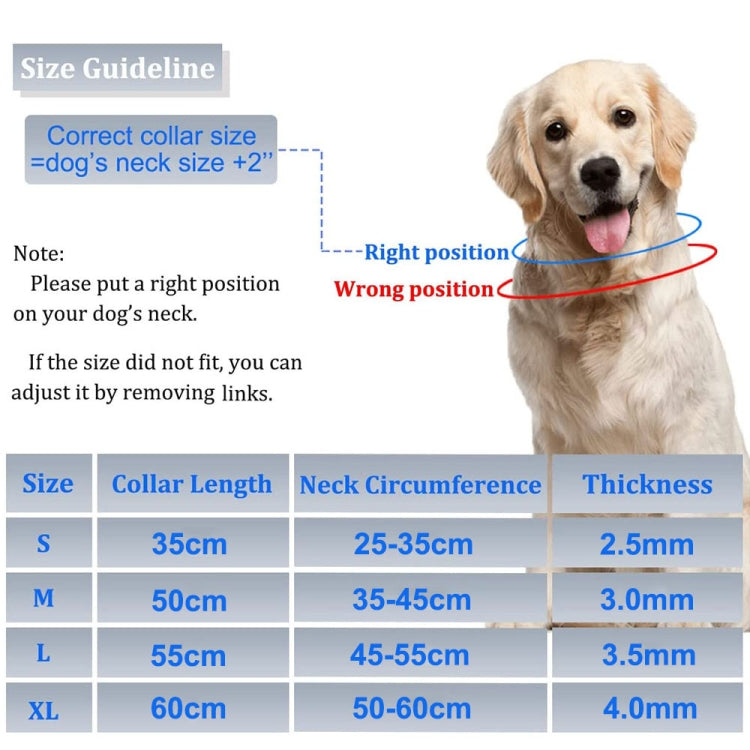 Cloth Tape Paste Detachable Training Stimulation Dog Collar, Size: XL 4.0mm x 60cm(With Cap) - Collars by PMC Jewellery | Online Shopping South Africa | PMC Jewellery