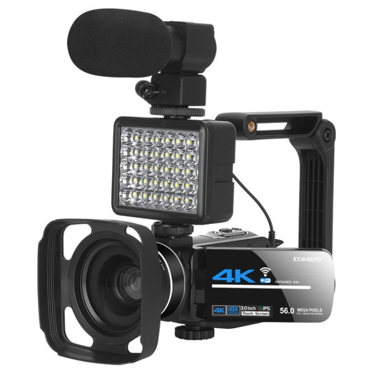 KOMERY  AF2 5600PX 18X Zoom 4K Digital Video Camera With Stabilizers Kit - Video Cameras by PMC Jewellery | Online Shopping South Africa | PMC Jewellery