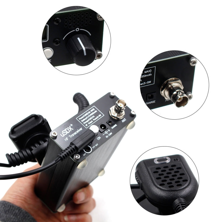 Usdr Usdx + V2 Plus 8 Band SDR Full Mode HF SSB QRP High Frequency Transceiver, Spec: EU Plug - Set Top Box & Accessories by PMC TechLife | Online Shopping South Africa | PMC TechLife | Buy Now Pay Later Mobicred