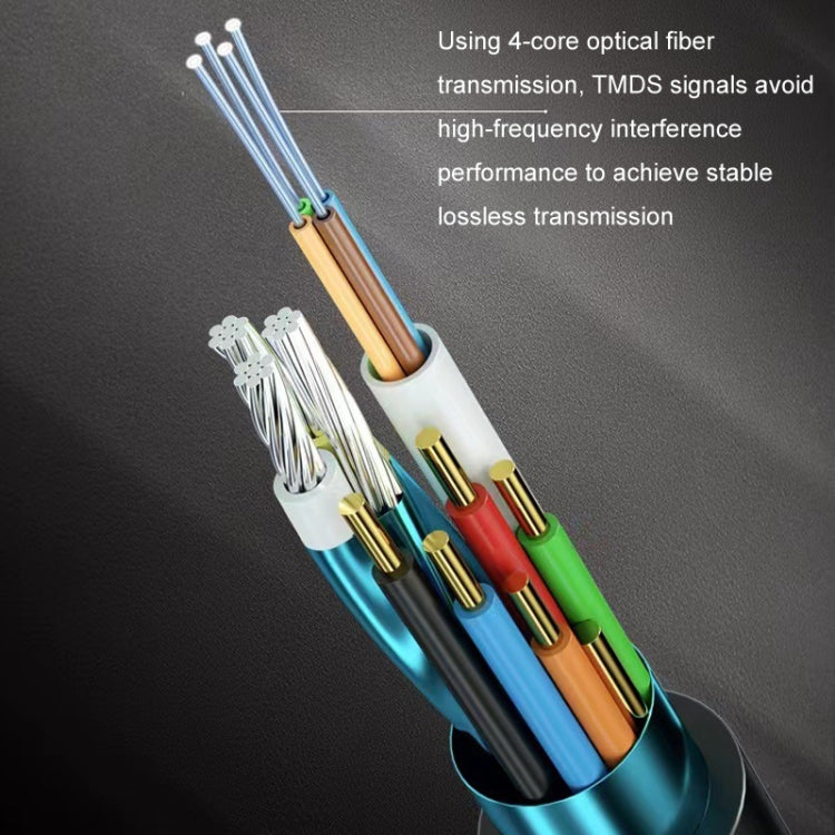 HDMI 2.1 8K 60HZ HD Active Optical Cable Computer Screen Conversion Line, Cable Length: 90m - Cable by PMC Jewellery | Online Shopping South Africa | PMC Jewellery | Buy Now Pay Later Mobicred