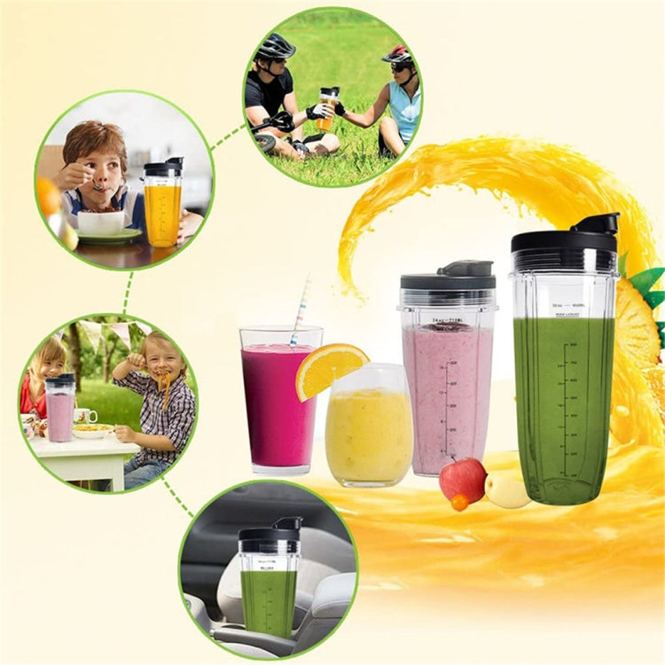 For Nutri Ninja Auto IQ Series Blenders 710ML(24oz) Measuring Scale Cup Mug - Juicer Parts by PMC TechLife | Online Shopping South Africa | PMC TechLife | Buy Now Pay Later Mobicred