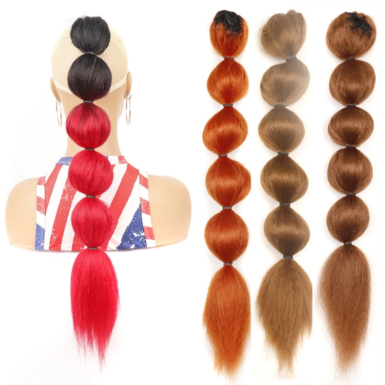 DLMW01 Bubble Shape Shaggy Wig Ponytail Drawstring Long Ponytail Wigs, Spec: BT0906 - free shipping - PMC TechLife - Order now!
