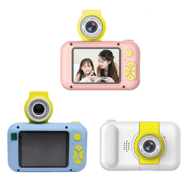 X101 Mini HD Lens Reversible Child Camera, Color: Blue+16G+Card Reader - Children Cameras by PMC Jewellery | Online Shopping South Africa | PMC Jewellery | Buy Now Pay Later Mobicred