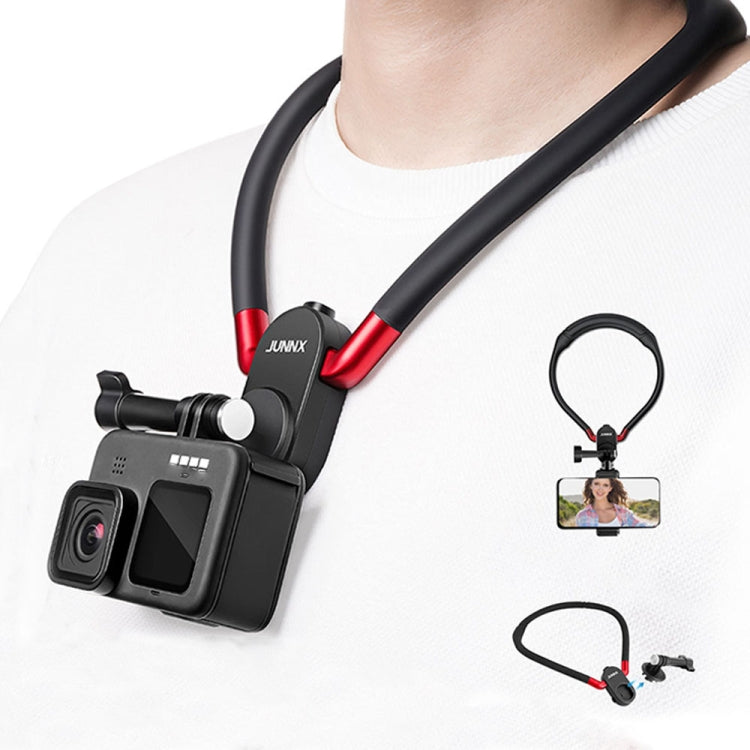 JUNNX Bracket Neck Mount For Most Action Cameras & Smart Phones,Spec: G02 - Holder by PMC Jewellery | Online Shopping South Africa | PMC Jewellery | Buy Now Pay Later Mobicred