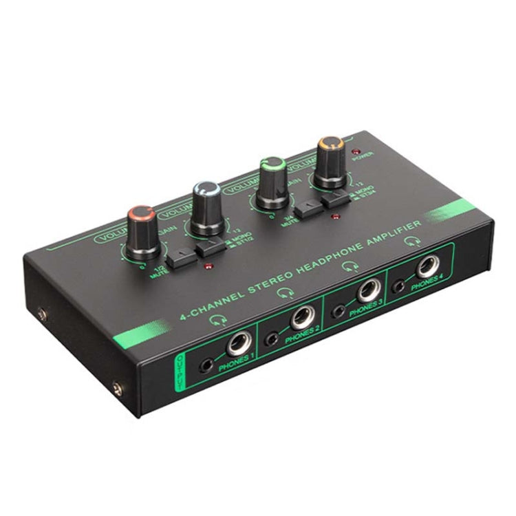 EF-4 RGB Professional 4 Channel Headphone Amplifier Studio Lossless Monitor Splitter -  by PMC Jewellery | Online Shopping South Africa | PMC Jewellery