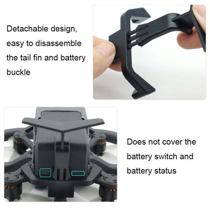 For DJI Avata CQT 2 In 1 Battery Anti-Falling Decorative Rear Wing Buckle Battery(913491) -  by PMC Jewellery | Online Shopping South Africa | PMC Jewellery