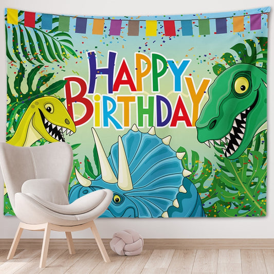 Happy Birthday Photo Backdrop Party Decoration Tapestry, Size: 150x130cm(GT56-9) - Cartoon by PMC Jewellery | Online Shopping South Africa | PMC Jewellery | Buy Now Pay Later Mobicred