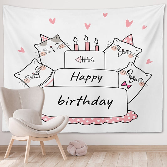 Happy Birthday Photo Backdrop Party Decoration Tapestry, Size: 230x150cm(GT56-2) - Cartoon by PMC Jewellery | Online Shopping South Africa | PMC Jewellery | Buy Now Pay Later Mobicred