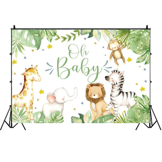 MDN13326 1.5m x 1m Animal Forest Cartoon Birthday Party Banquet Decoration Photo Background Cloth - Birthday Party by PMC Jewellery | Online Shopping South Africa | PMC Jewellery